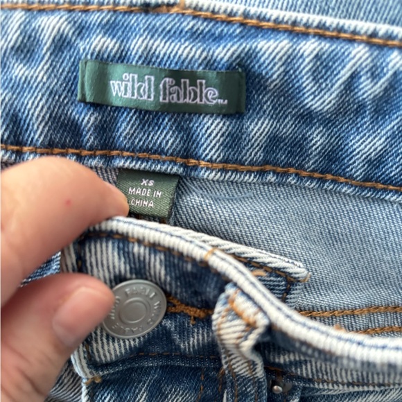 Denim Cargo Skirt - Picture 8 of 8